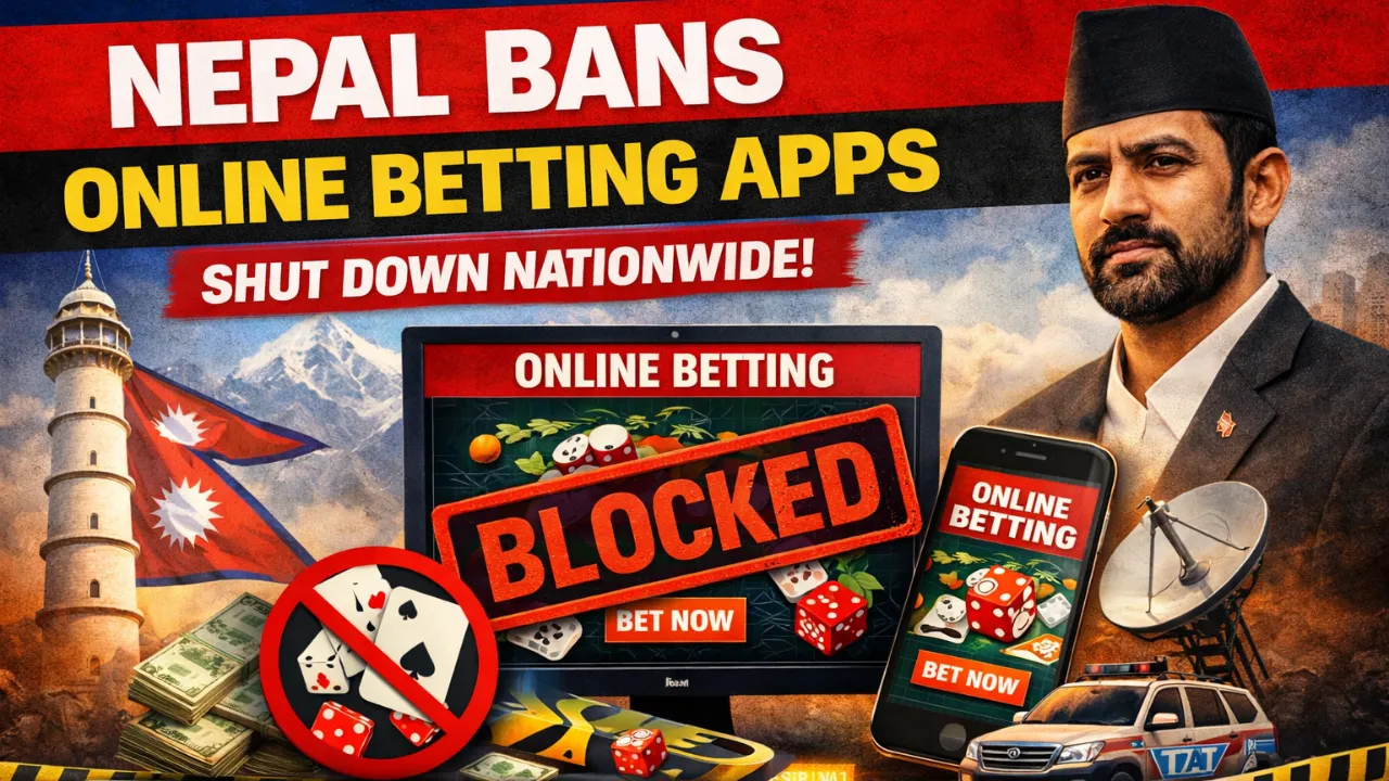 Nepal Bans Online Betting Apps and Websites